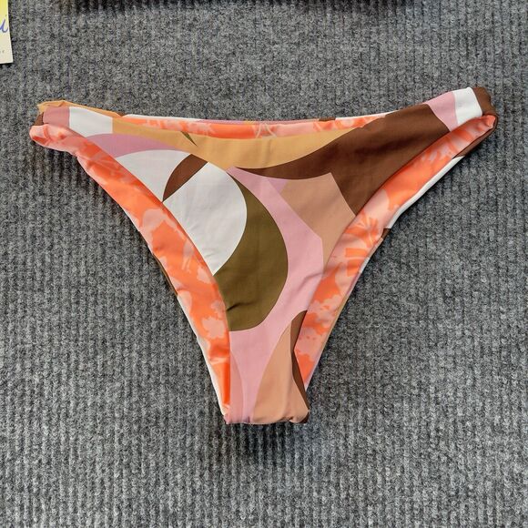 Maaji Swimwear Set Womens Medium Long Sleeve Top Bikini Bottom Reversible NEW - Picture 3 of 8